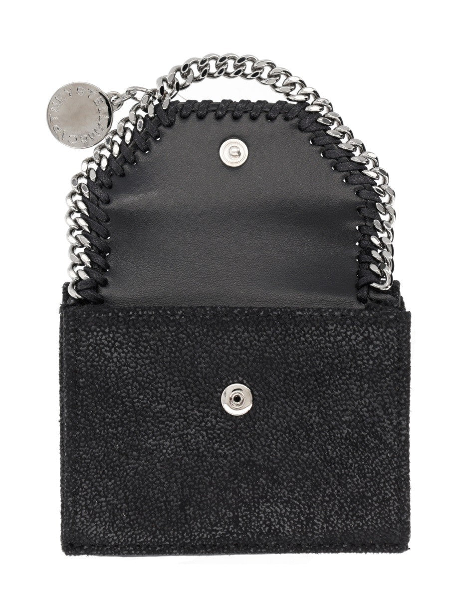 Stella McCartney Women's Wallet Holder Falabella Black
