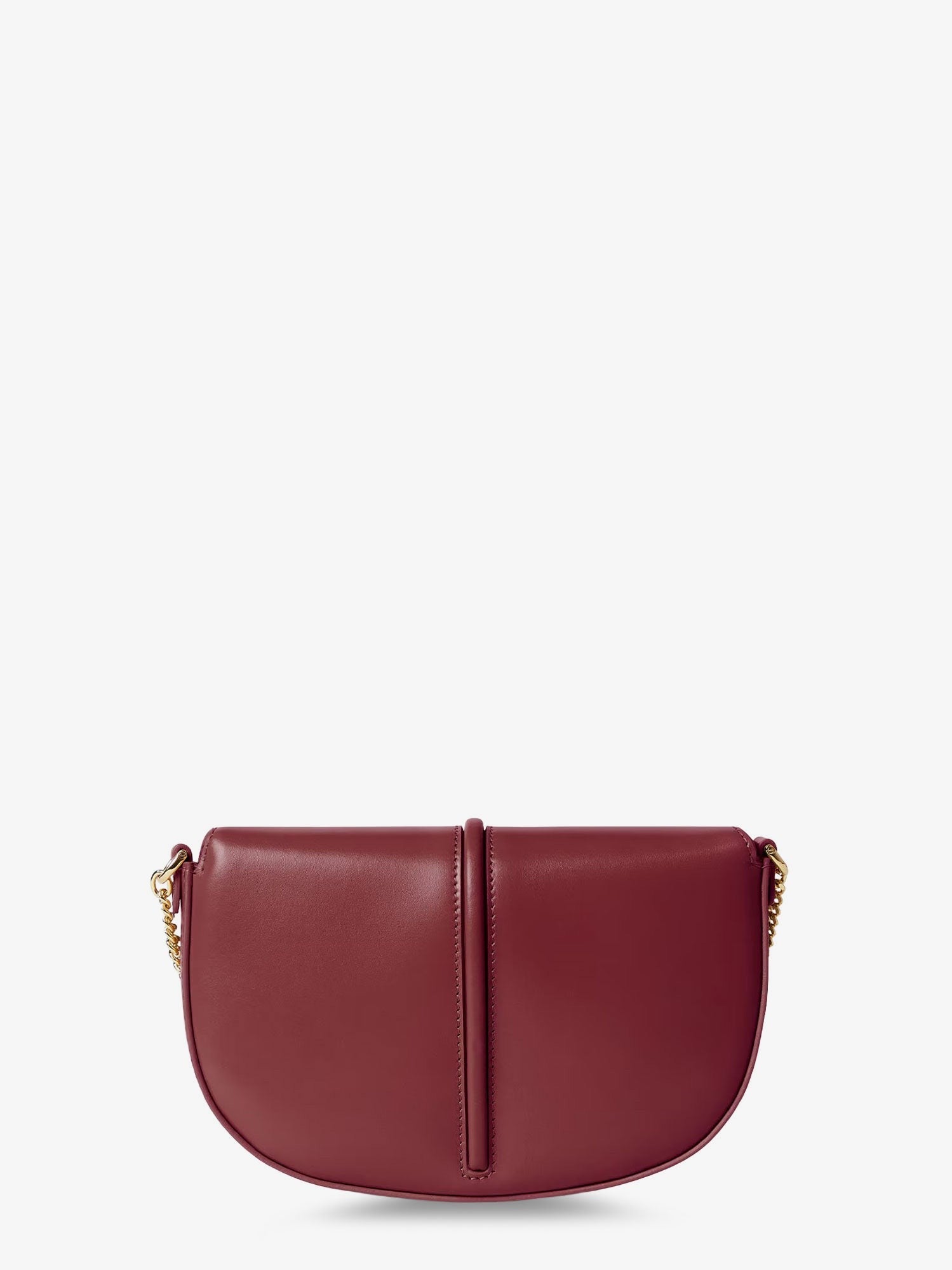 Fendi Women's Wallet on Chain Fendigraphy Leather Crossbody Bag Red