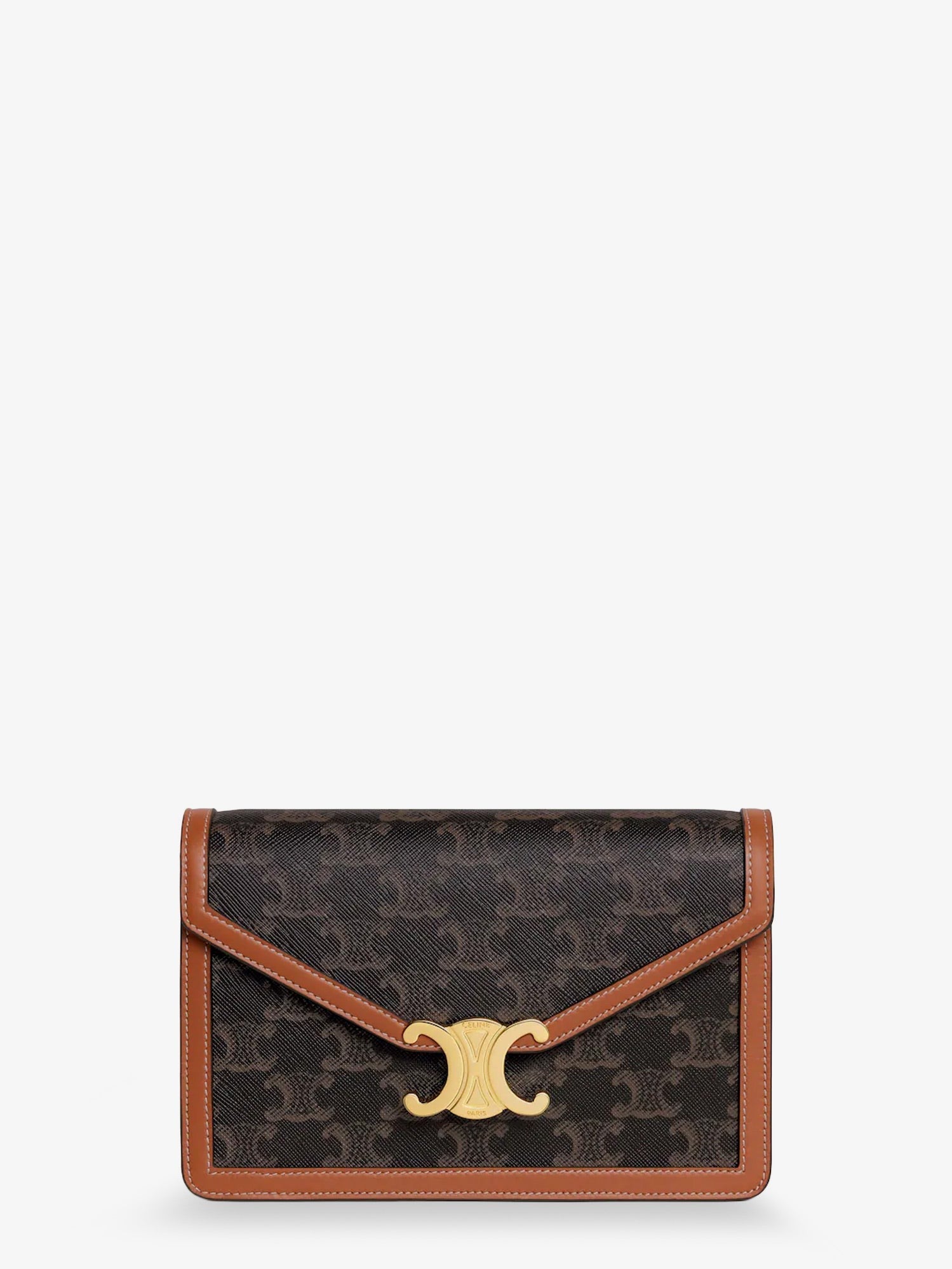 Celine Women's Wallet on Chain Margo Shoulder Bag Beige