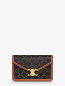 Celine Women's Wallet on Chain Margo Shoulder Bag Beige