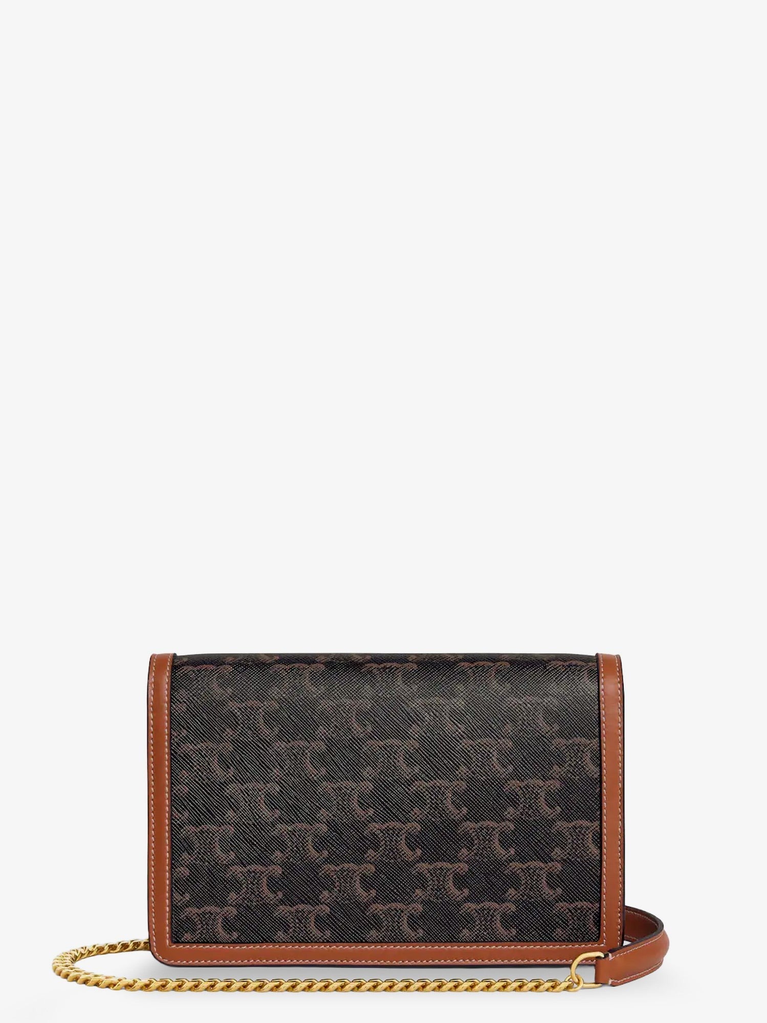 Celine Women's Wallet on Chain Margo Shoulder Bag Beige