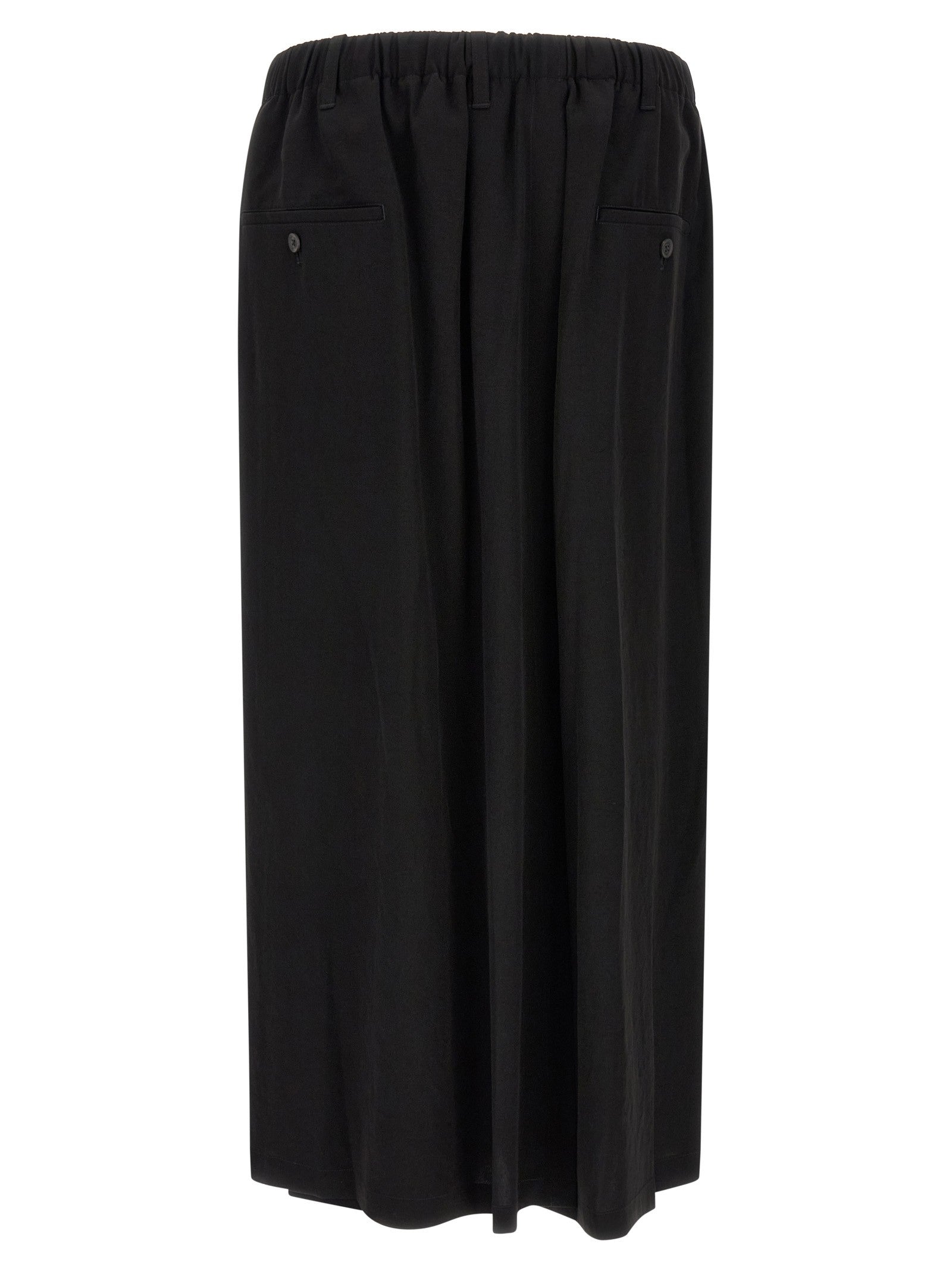YOHJI YAMAMOTO Wallet Pants Black
