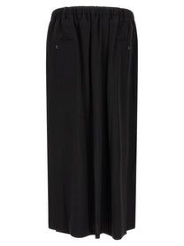 YOHJI YAMAMOTO Wallet Pants Black