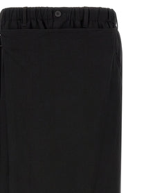 YOHJI YAMAMOTO Wallet Pants Black