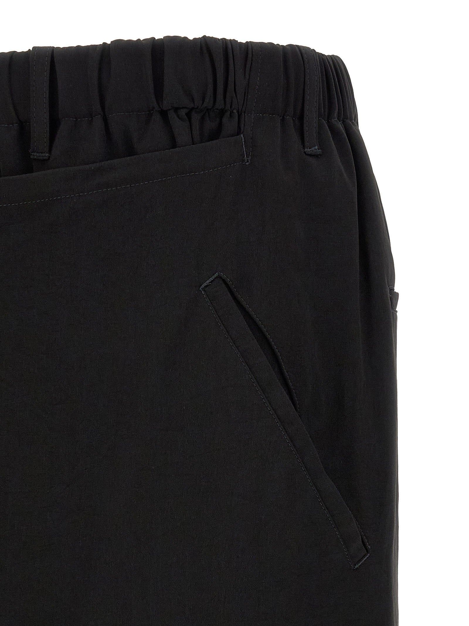 YOHJI YAMAMOTO Wallet Pants Black