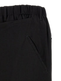 YOHJI YAMAMOTO Wallet Pants Black