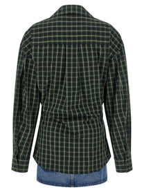 alexanderwang Wallet Shirt Dress Green