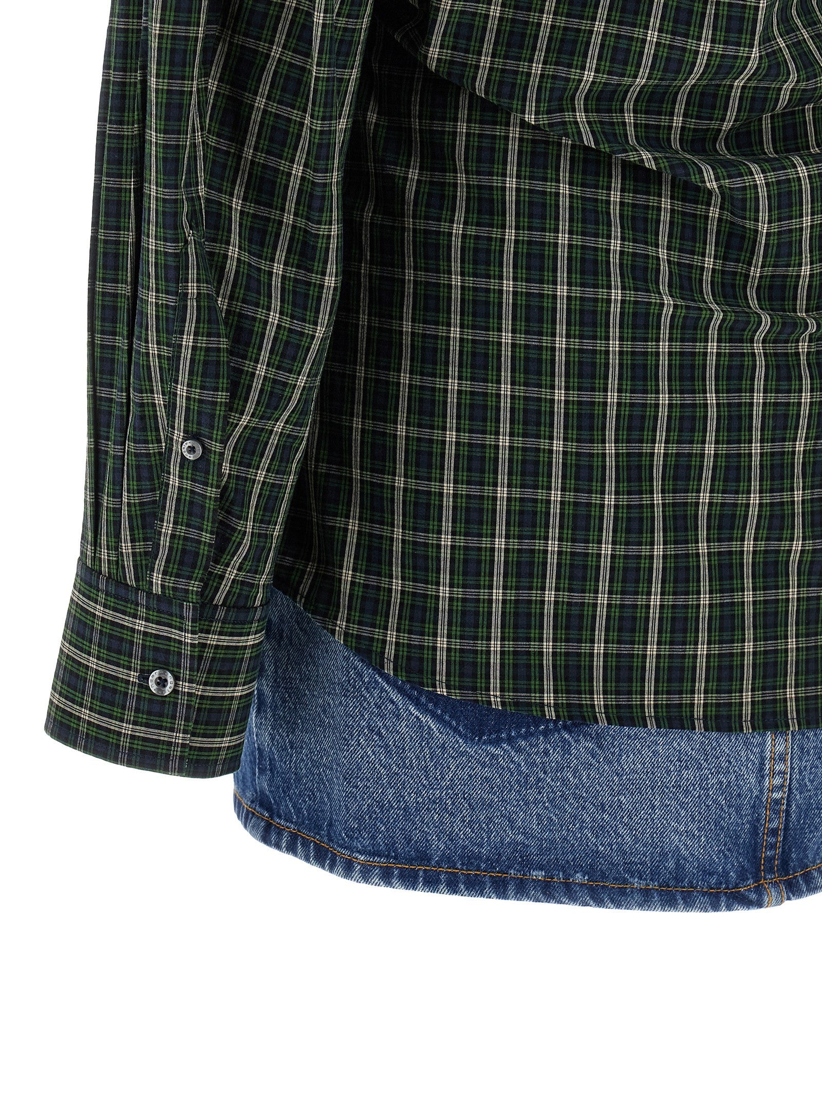alexanderwang Wallet Shirt Dress Green