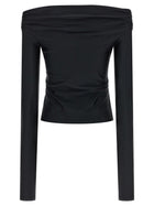 The Andamane Wallis Top Black, view 2