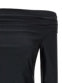 The Andamane Wallis Top Black, view 3
