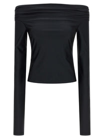 The Andamane Wallis Top Black