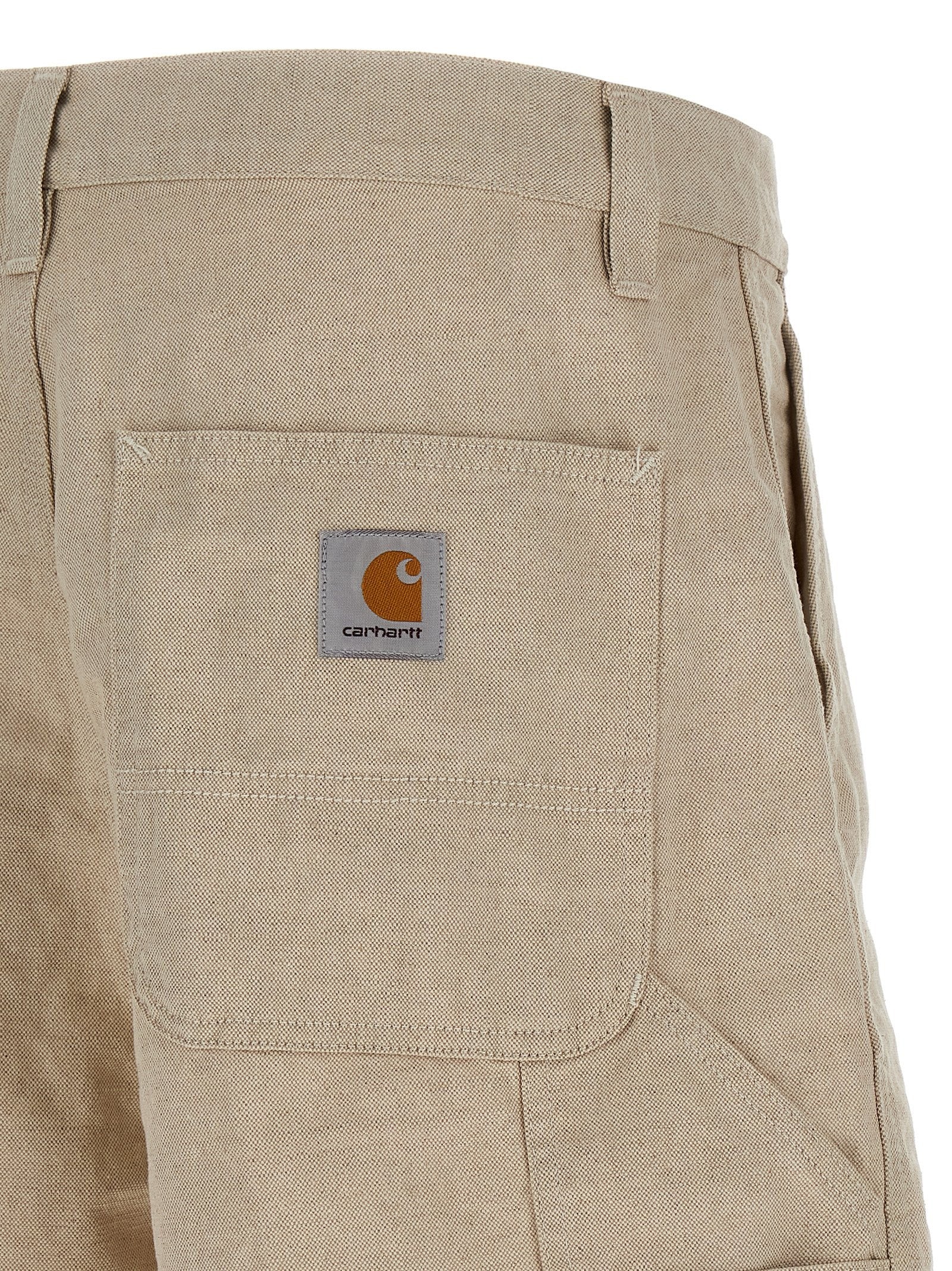 Carhartt Wip Walter Single Knee Bermuda Shorts Beige