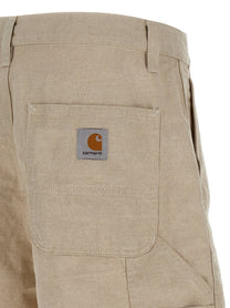 Carhartt Wip Walter Single Knee Bermuda Shorts Beige