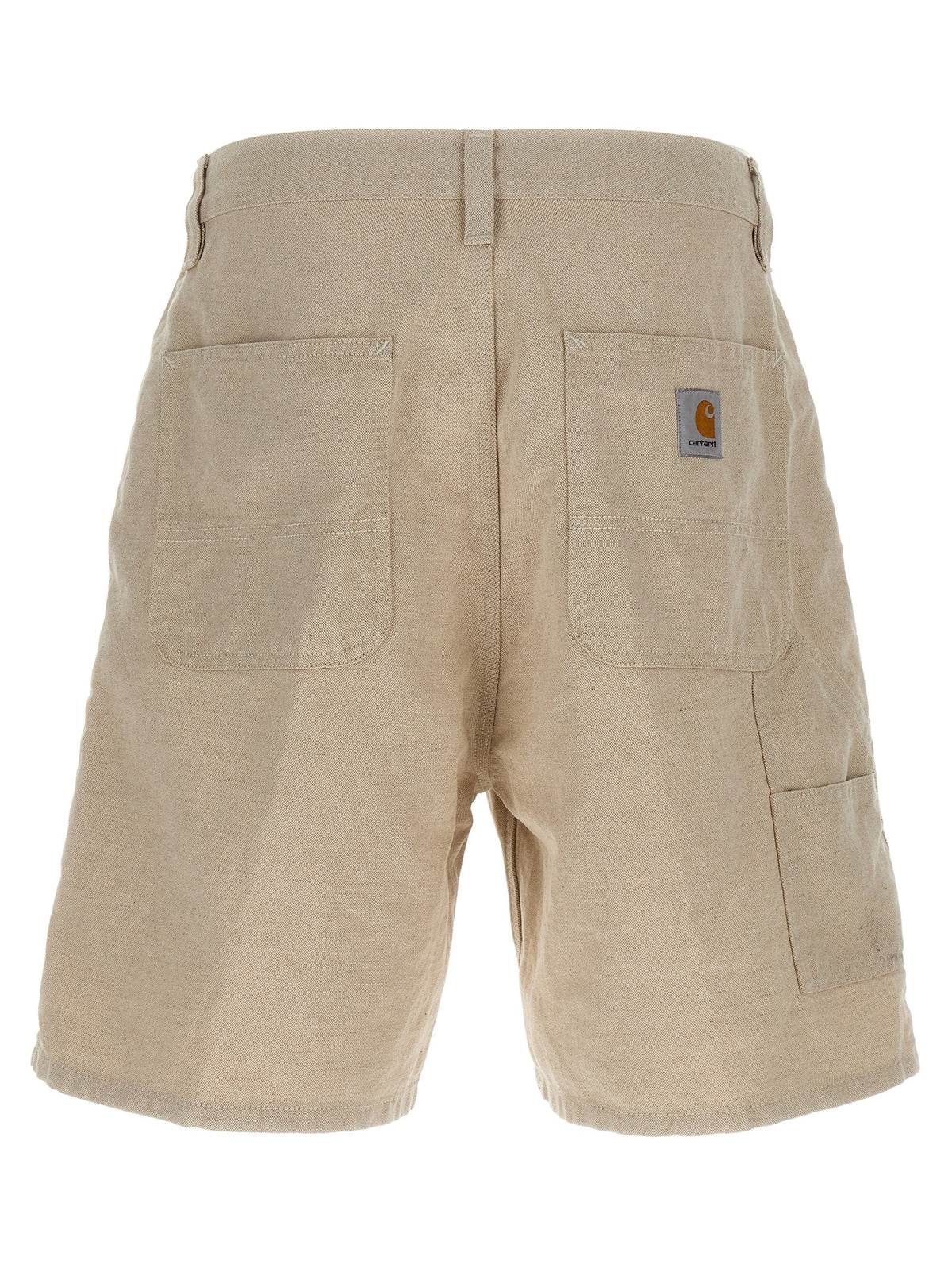 Carhartt Wip Walter Single Knee Bermuda Shorts Beige, view 2
