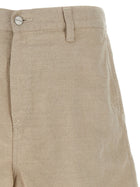 Carhartt Wip Walter Single Knee Bermuda Shorts Beige, view 3