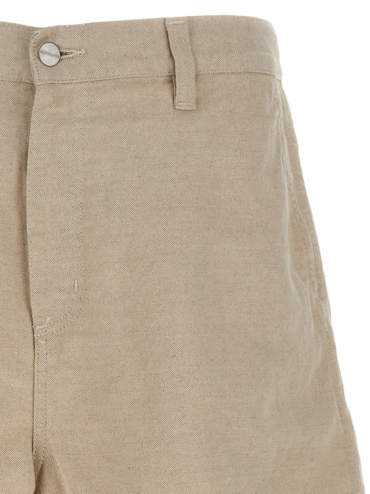 Carhartt Wip Walter Single Knee Bermuda Shorts Beige, view 3