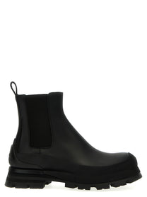 Alexander McQueen Wander Ankle Boots Black