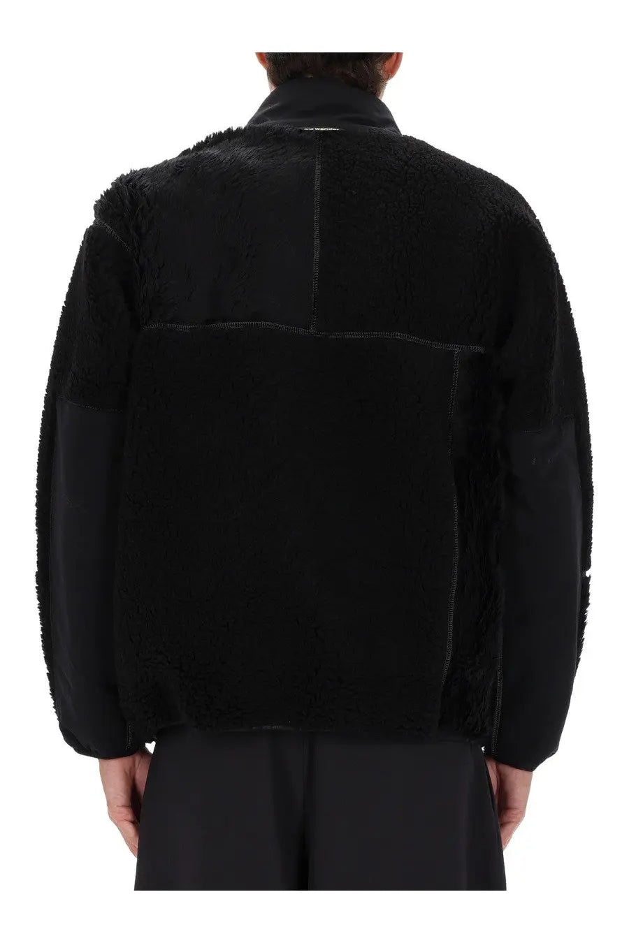 and Wander Men's Mix Boa Jacket Black, view 3