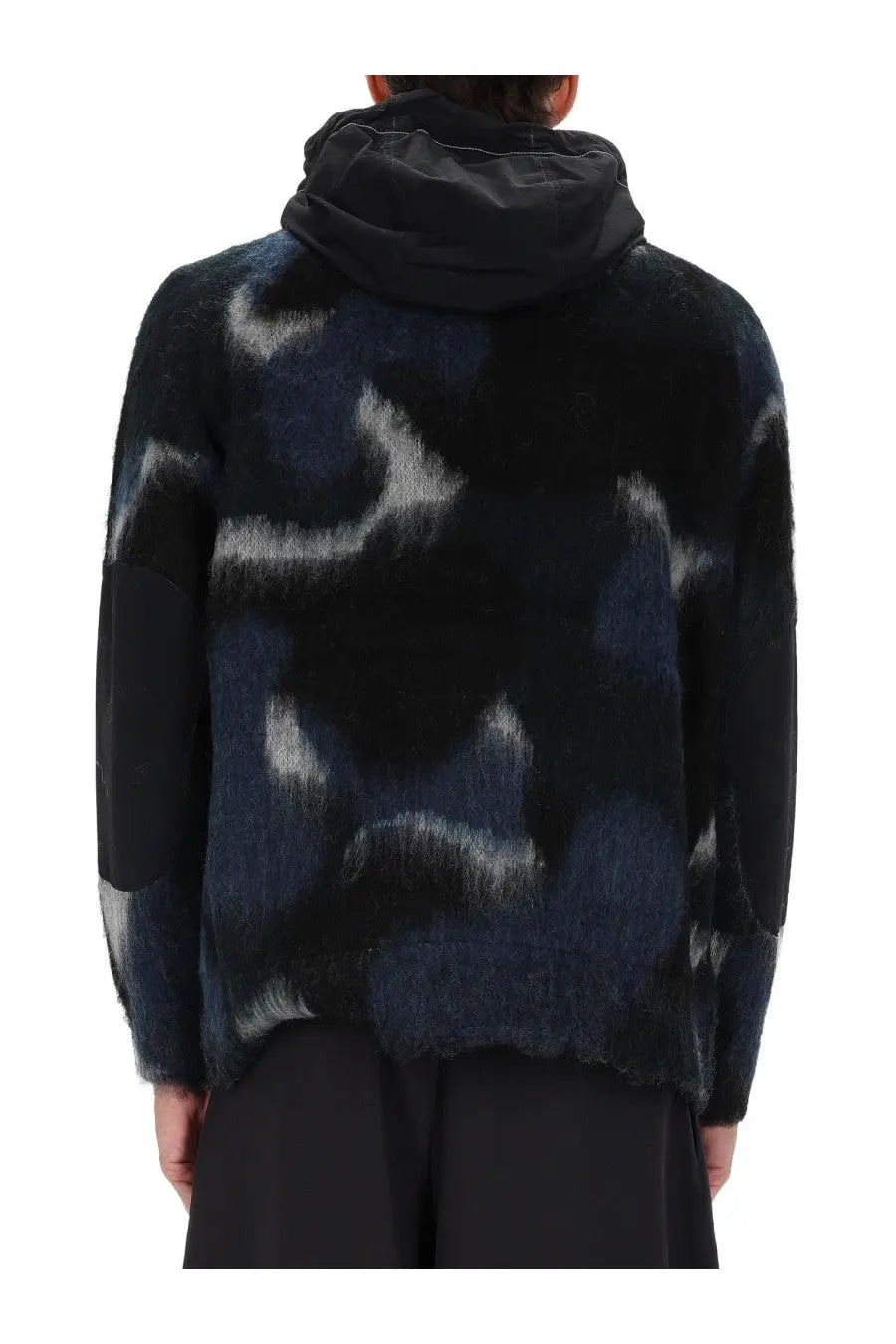 and Wander Men's Zipper Hooded Sweater Black, view 3