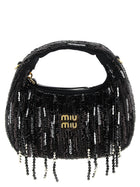 Miu Miu Wander Mini Handbag Black