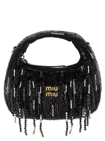 Miu Miu Wander Mini Handbag Black