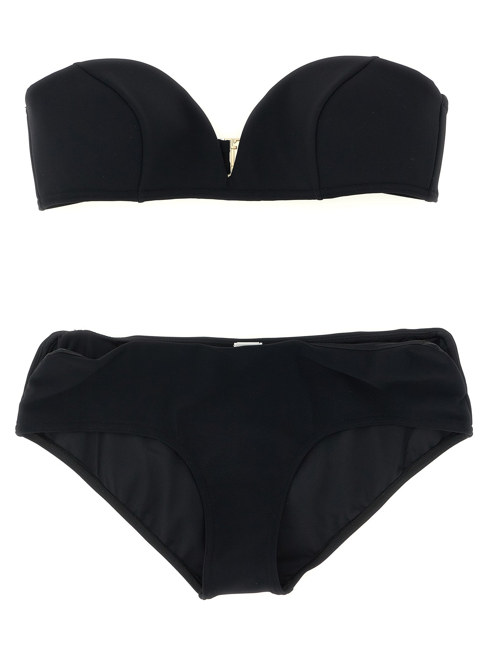 Zimmermann Wanderlust Curve Bikini Black