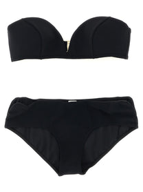 Zimmermann Wanderlust Curve Bikini Black