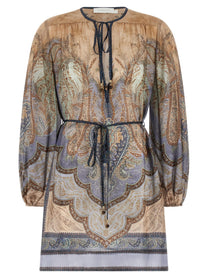 Zimmermann Wanderlust Dress Gold