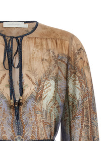 Zimmermann Wanderlust Dress Gold