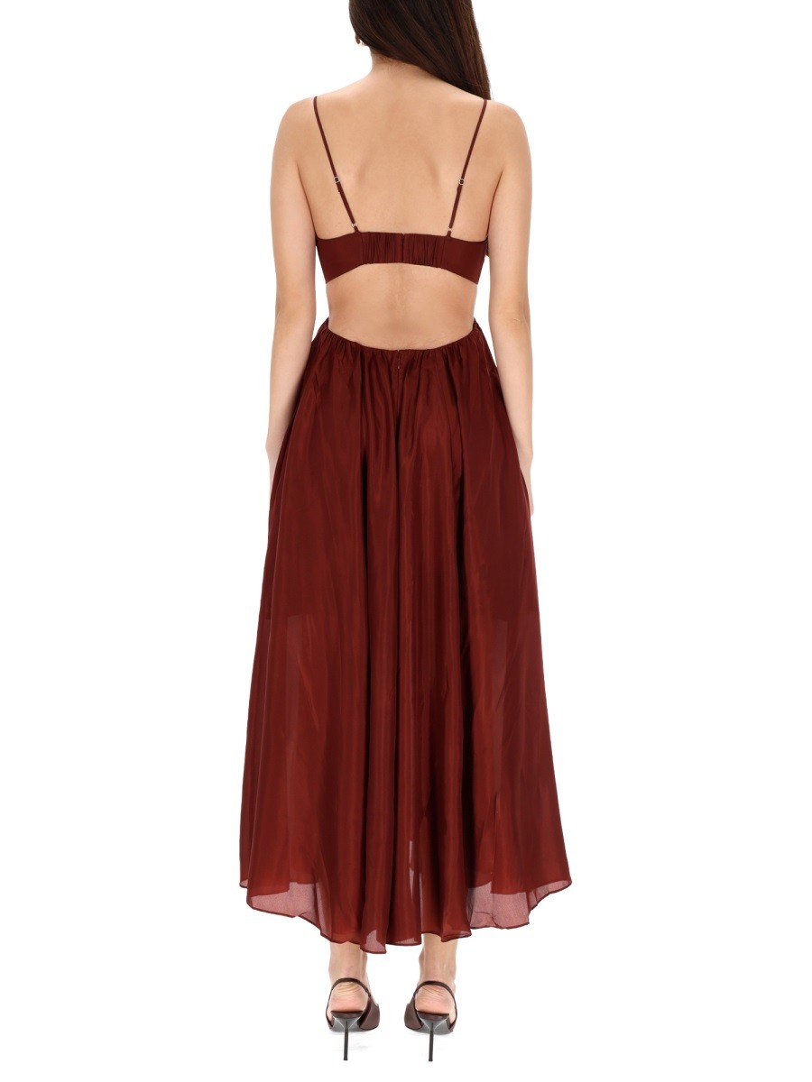 Zimmermann Women's Wanderlust Long Dress Red