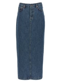 WARDROBE NYC - WARDROBE NYC - ’Column’ denim skirt - Women’s Clothing