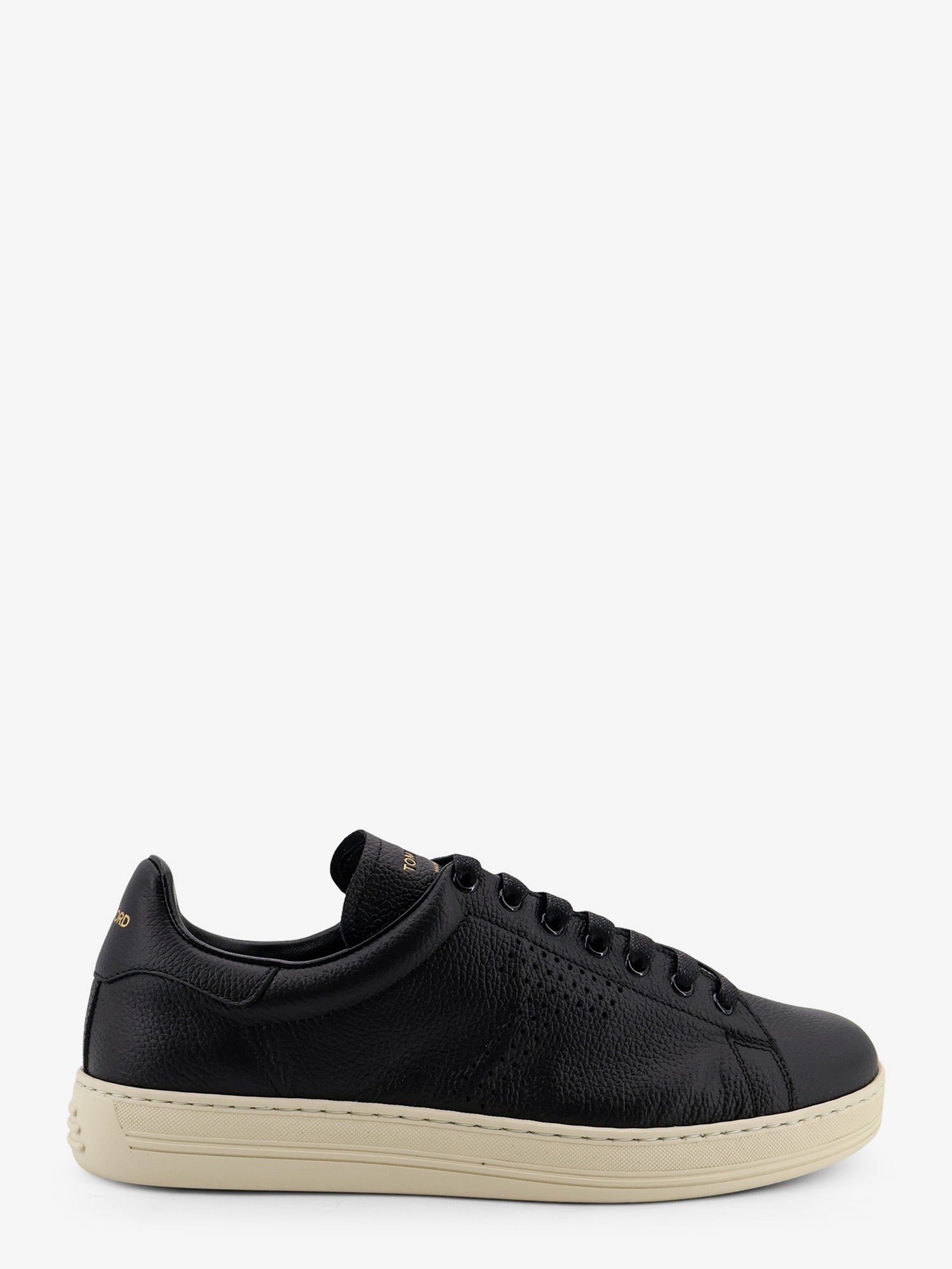 Tom Ford Men's Warwick Leather Sneakers Black