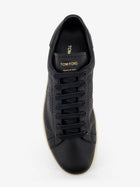 Tom Ford Men's Warwick Leather Sneakers Black, view 5