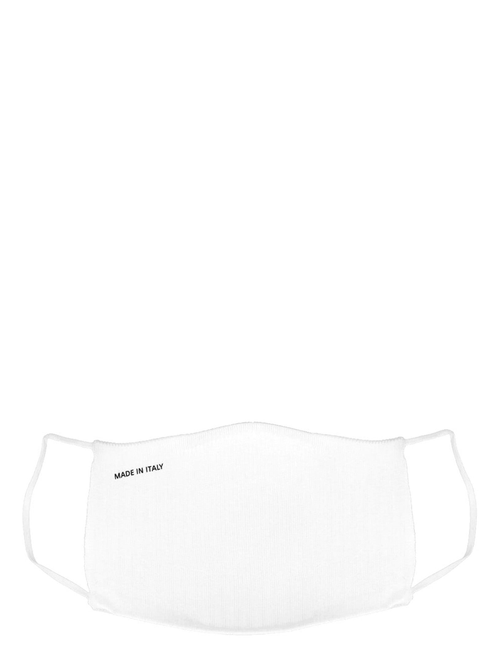 Ermanno Scervino Washable and Reusable Yarn Mask White