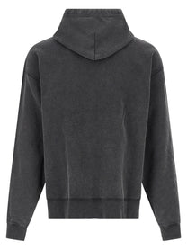 Balenciaga Washed Crayon Loop Hoodie White