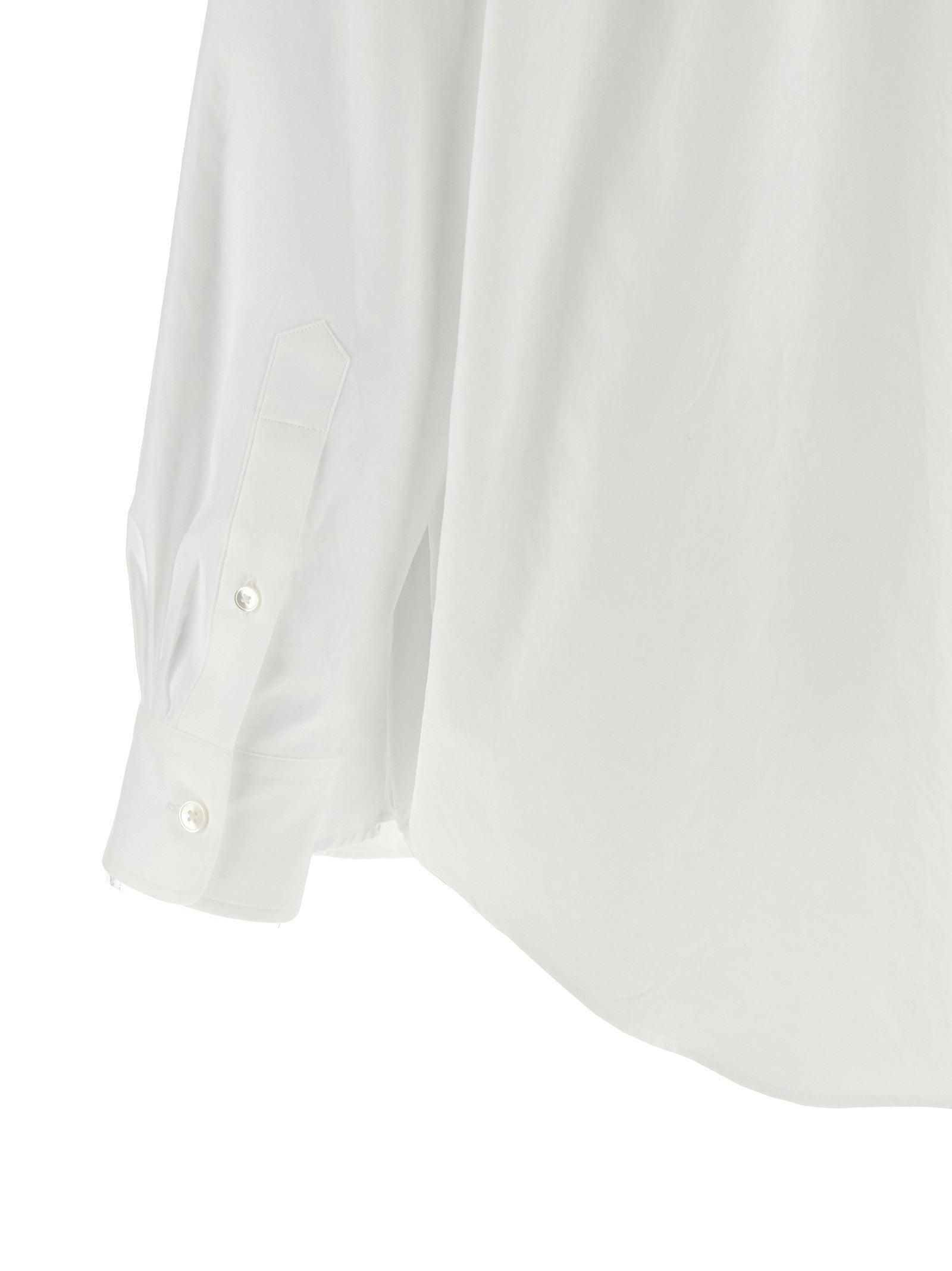AURALEE Washed Finx Twill Shirt White