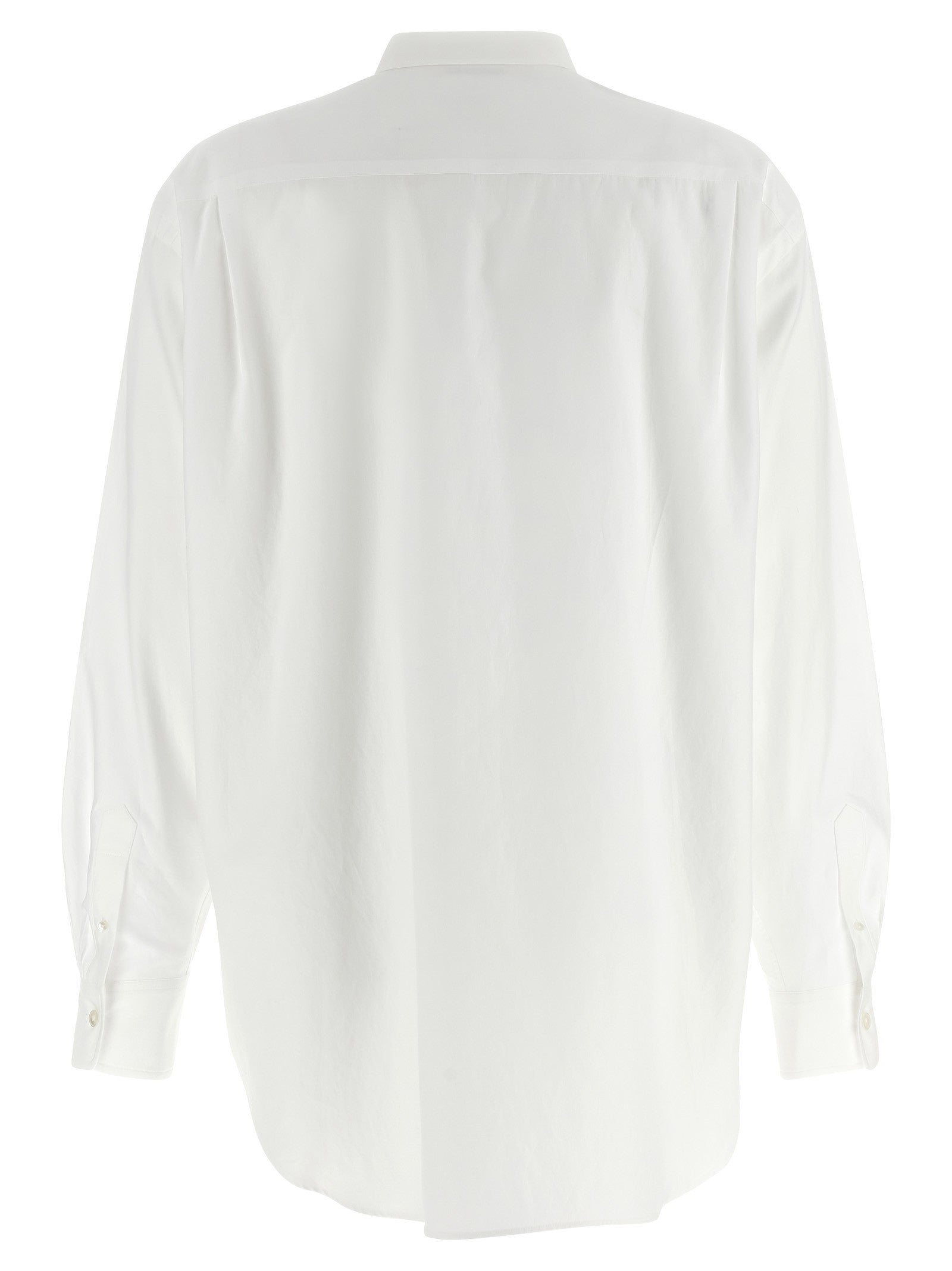 AURALEE Washed Finx Twill Shirt White