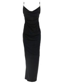 Coperni Washing Clip Gala Dress Black