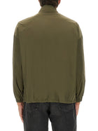 Saint Laurent Men's Water Repellent Jacket Green, view 3