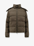ASPESI Women's Water Repellent Stretch Cotton and Nylon Blend Duvoncella Down Jacket Military