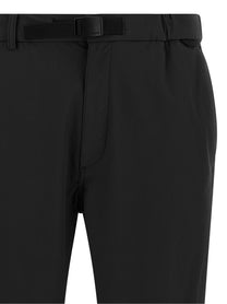 snow peak Water Repellent Stretch Pants Black, view 3