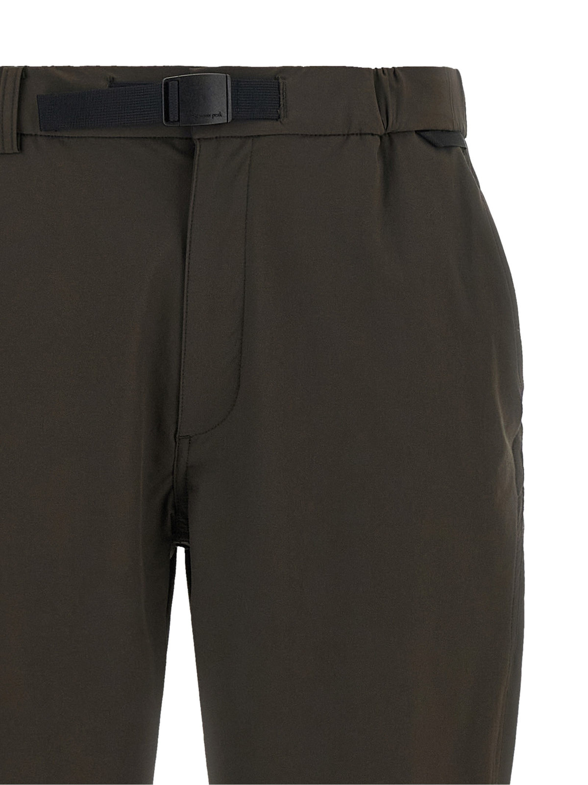 snow peak Water Repellent Stretch Pants Brown, view 3