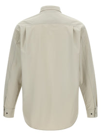 snow peak Water Repellent Stretch Shirt Beige, view 2