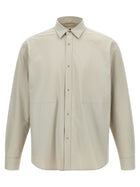 snow peak Water Repellent Stretch Shirt Beige