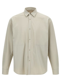 snow peak Water Repellent Stretch Shirt Beige