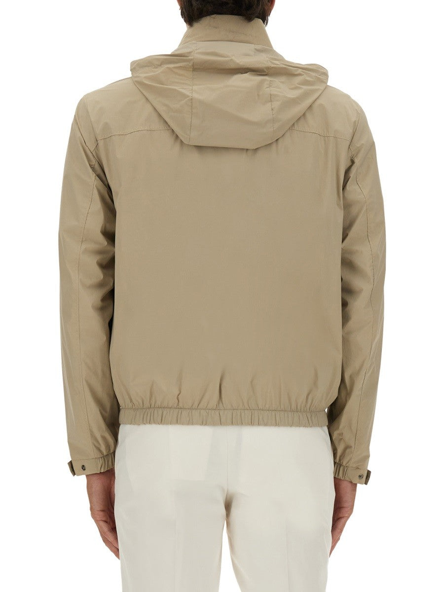 Boss Camel Men's Water Repellent Windbreaker Beige