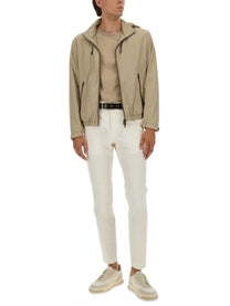 Boss Camel Men's Water Repellent Windbreaker Beige