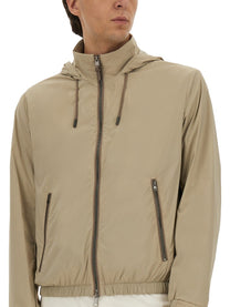 Boss Camel Men's Water Repellent Windbreaker Beige