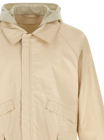 Lemaire Waterproof Jacket Beige