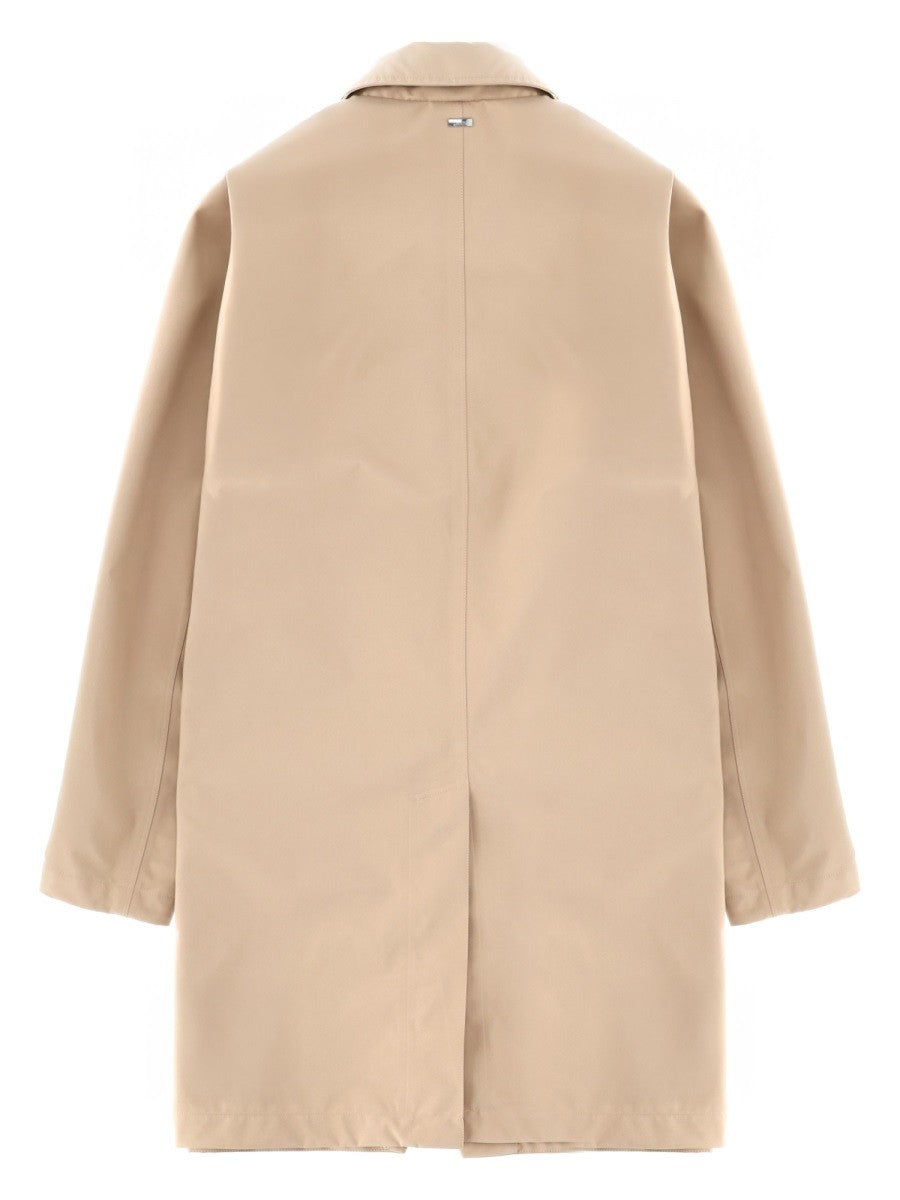 Herno Men's Waterproof Trench Coat Beige, view 2